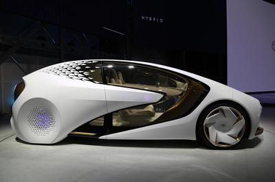 未來汽車觸手可及 2018北京車展豐田Concept-愛i概念車實拍探秘